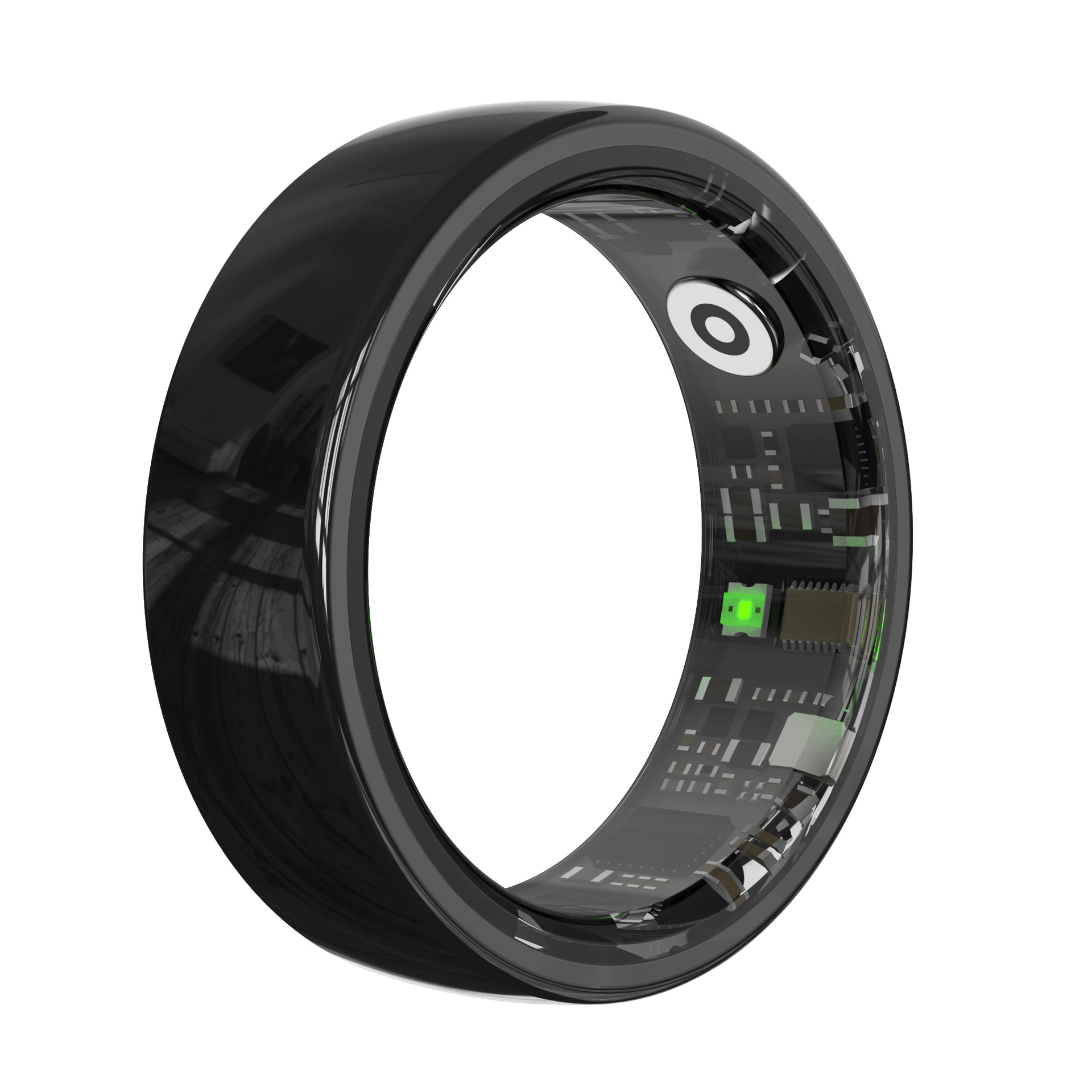 I000315 Smart Ring Temperature Monitor Waterproof Couple Style