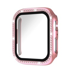 I000271 Watch Protective Case Diamond/Glass Screen Protector For Smart Watch Series 6/7/8/9/SE (40mm/41mm/44mm/45mm)