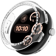 I000251 Watch Protective Case Diamond Inlaid Design For Fashion Smart Watch 3