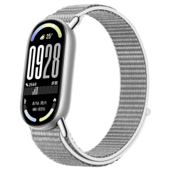 I000361 Nylon Loop Wavy Design Metal Connector For Watch Band 8 9 10