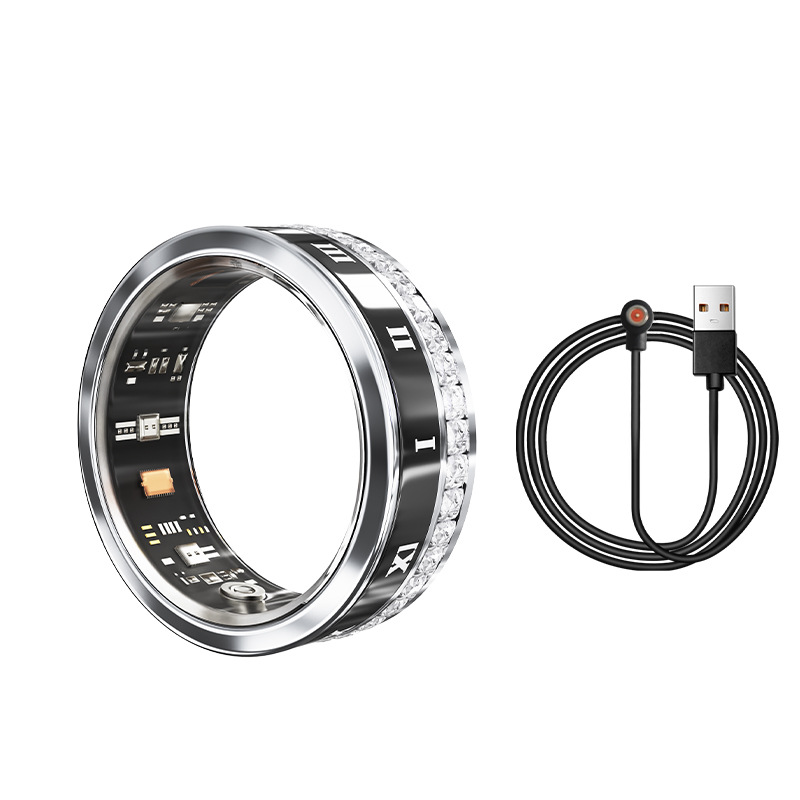 I000330 Smart Ring Health Stress Fitness Sleep Tracker App Control
