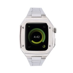 I000273 Watch Case Stainless Steel/Luxury Design For Smart Fashion Watch 9 (44mm/45mm)