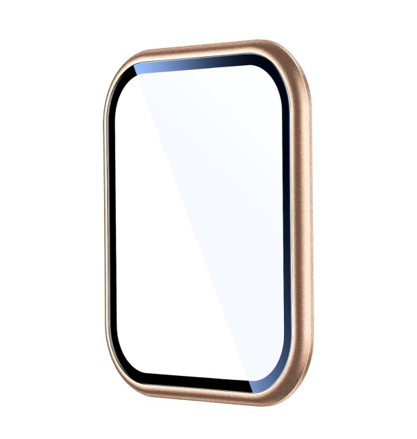 I000282 Watch Protective Case 3D Tempered Glass Screen Protector For Smart Watch Series 10/9/8/7/6 (40mm/41mm/44mm/45mm)