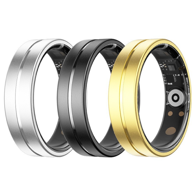 I000334 Smart Ring Health Monitor 5ATM IP68 Waterproof Fitness Tracker