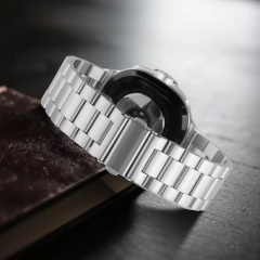 I000372 Samsung Watch Replacement Band Stainless Steel Material, Metal Bracelet Style, Watch Accessories Samsung Galaxy Watch 8/8 Classic