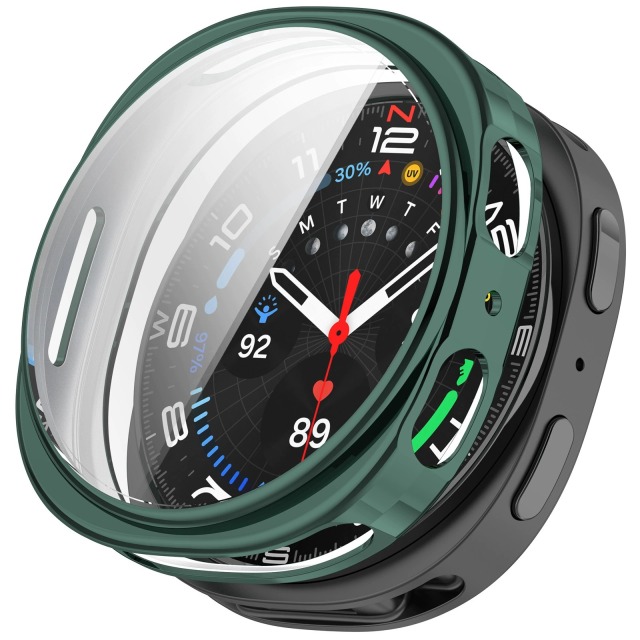 I000248 Smart Watch Screen Protector Case Glass Shield Soft TPU Bumper 40mm 44mm for Watch 8