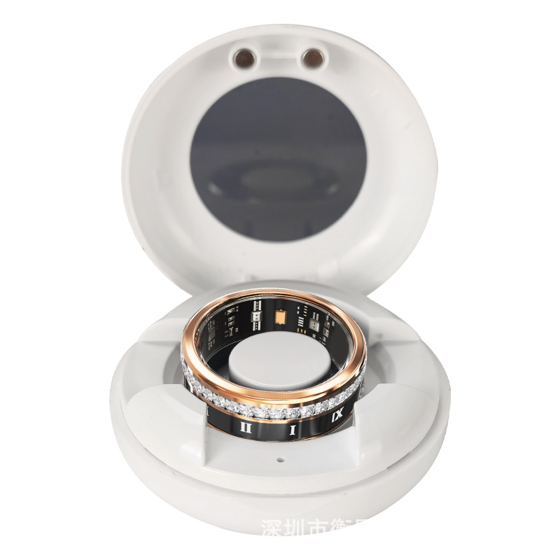 I000330 Smart Ring Health Stress Fitness Sleep Tracker App Control