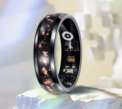 I000351 Smart Ring IP68 Waterproof OLED Display Magnetic Charging