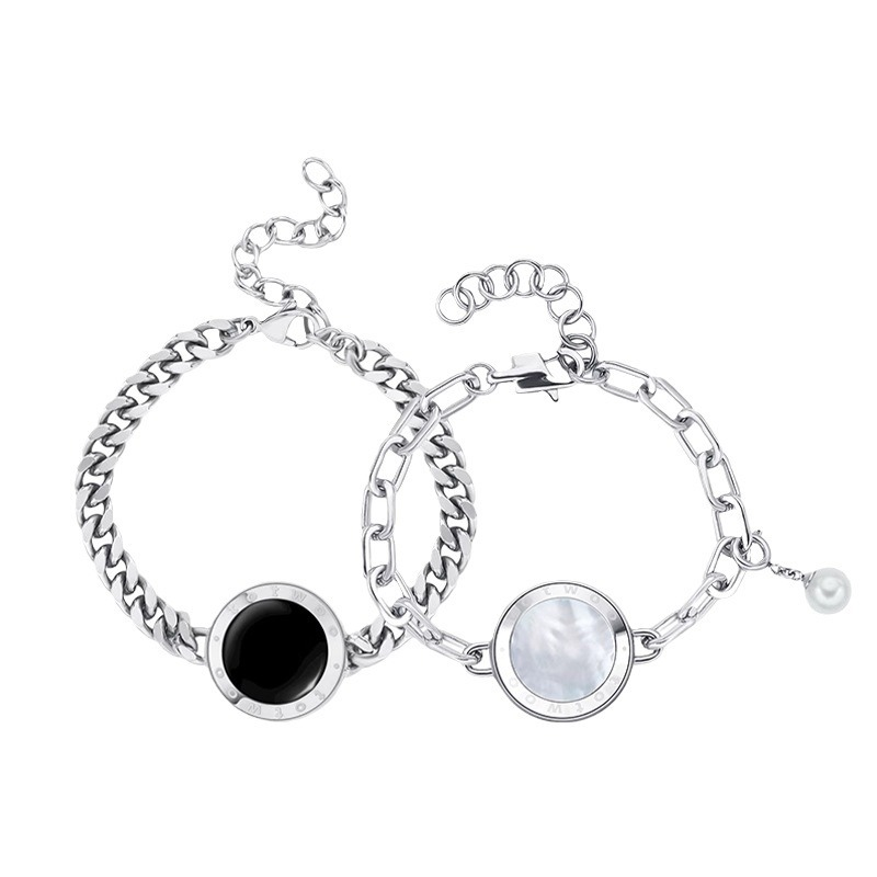 I000222  Couple Smart Bracelets Long Distance Touch Bluetooth Connection