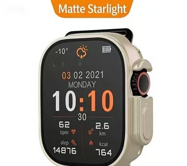 I000250 Watch Case Hard Edge Protective Cover Frosted Painting Finish 49mm for Watch Ultra