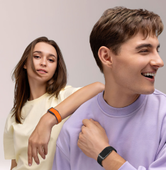 I000358 Smart Band Screenless Fitness Tracker Blood Pressure & Heart Rate Monitor Metal Body with Android OS