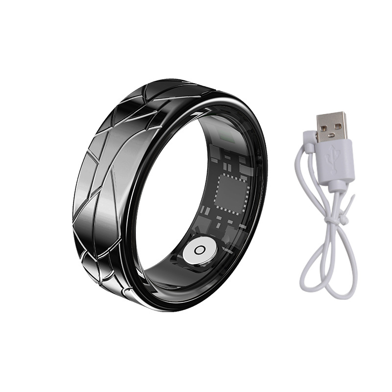 I000338  Smart Ring Waterproof Heart Rate Blood Oxygen Sleep Monitoring