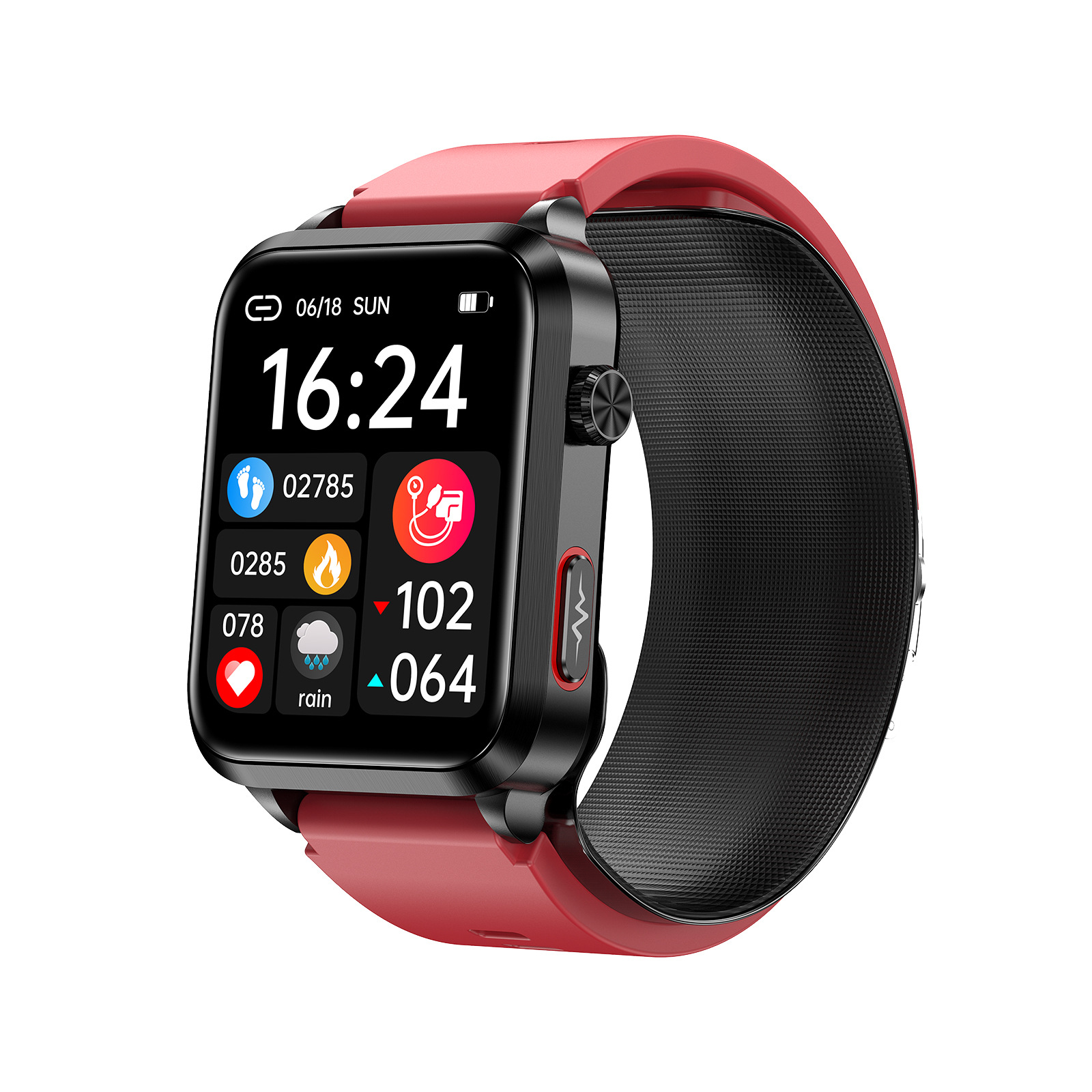 I000379 Smartwatch Fitness Tracker Watch Display Waterproof Health Monitoring