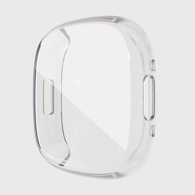 I000281 Watch Protective Case Soft TPU/Electroplating Shiny/Full Screen Protector/Bumper Design For Fitbit Versa 4/3/2
