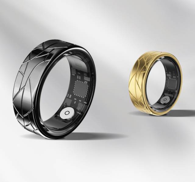 I000338  Smart Ring Waterproof Heart Rate Blood Oxygen Sleep Monitoring