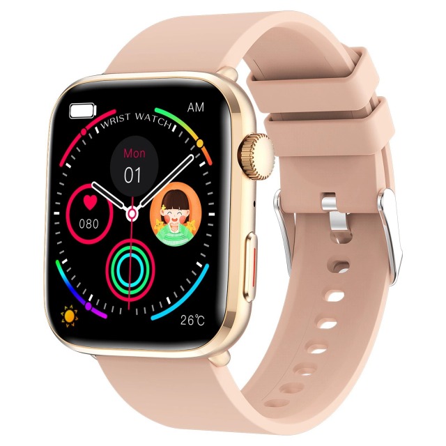 I000205 Women Smart Watch 1.75" TFT Sport Tracker Heart Rate Monitor Waterproof Ladies Reloj 2026 New