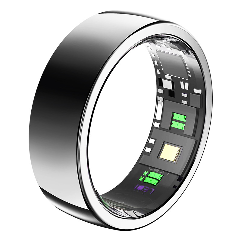 I000339 Smart Ring Fitness Tracker Sleep HeartRate Blood Pressure Monitor