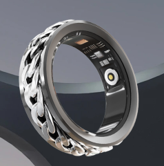 I000350 Smart Fitness Ring Rotating Sport Data Record Sleep Monitoring