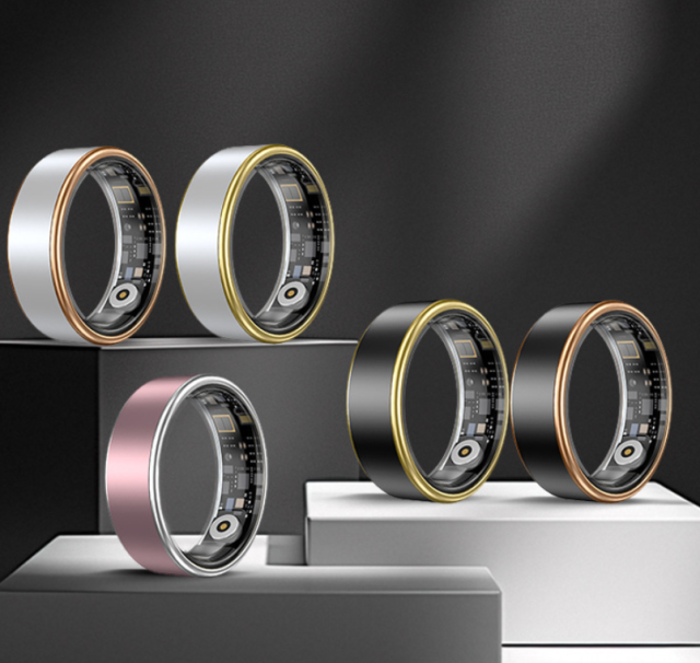 I000335 Smart Ring Waterproof App Control Health Monitoring For Android IOS