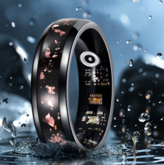 I000351 Smart Ring IP68 Waterproof OLED Display Magnetic Charging