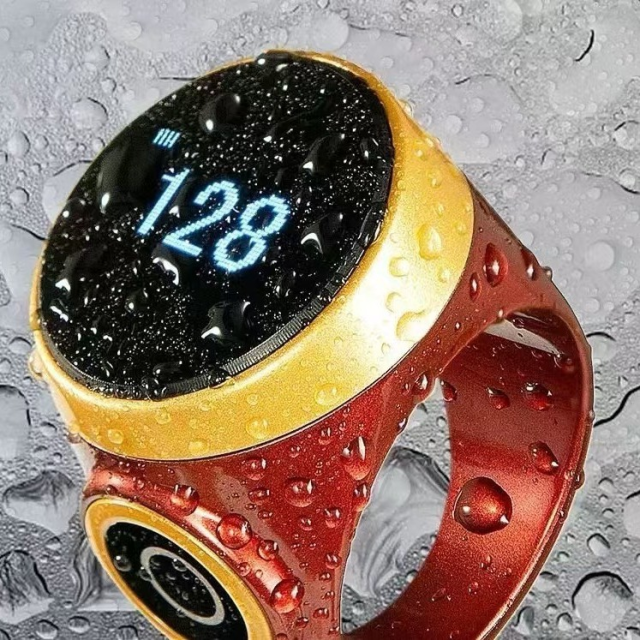I000337 Smart Muslim Prayer Ring Counter Waterproof Worship Alarm Clock