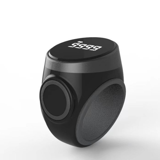 I000337 Smart Muslim Prayer Ring Counter Waterproof Worship Alarm Clock