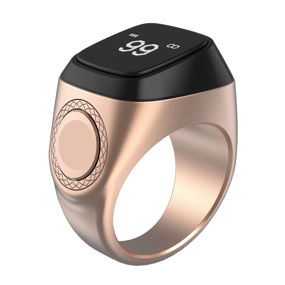 I000343 Iqibla Smart Zikr Ring Digital Tasbeeh Counter Electronic Tally