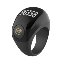 I000342 Smart Tasbih Ring Tasbeeh Counter Prayer Time Reminder
