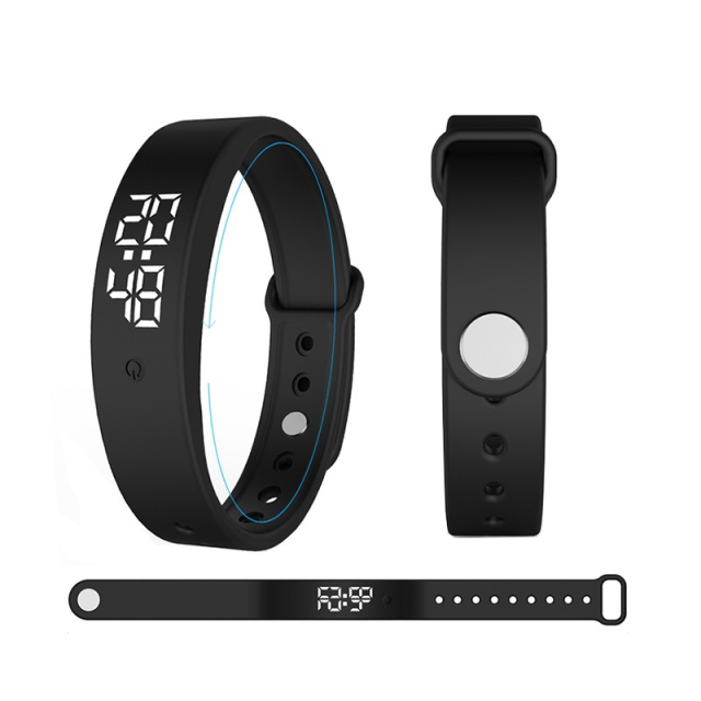 I000357 Fitness Tracker Sports Bracelet GPS Vibrating Alarm For Men Women