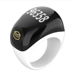 I000342 Smart Tasbih Ring Tasbeeh Counter Prayer Time Reminder