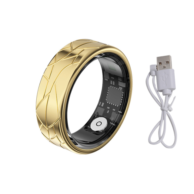 I000338  Smart Ring Waterproof Heart Rate Blood Oxygen Sleep Monitoring