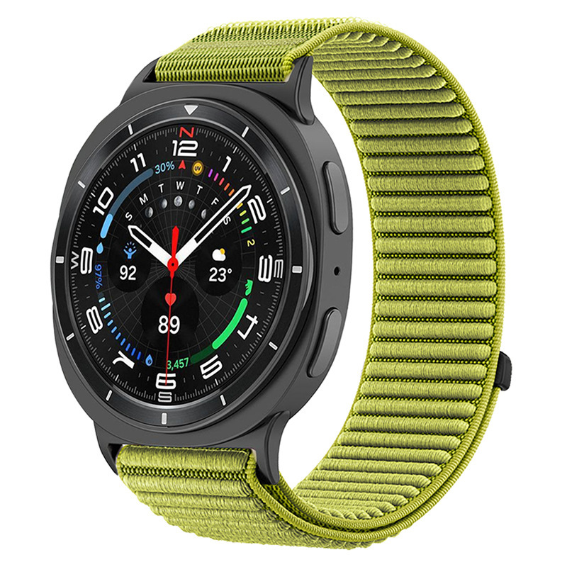 I000370 Samsung Watch Replacement Strap Adjustable Nylon, Field Sports Style Samsung Galaxy Watch 8/8 Classic (40mm/44mm/46mm)