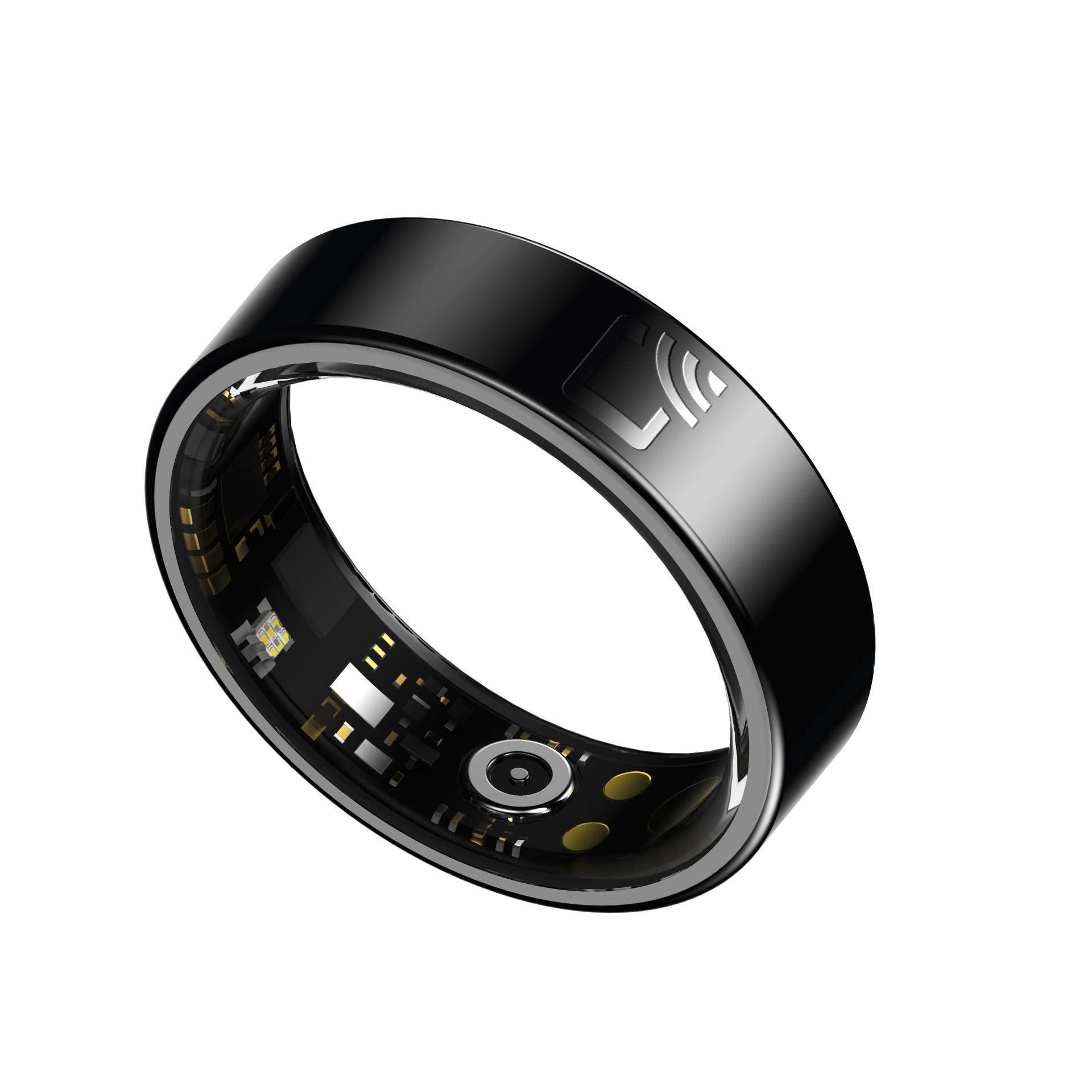 I000328 Ultra-Thin Smart Ring Waterproof NFC Touchable Health Monitoring