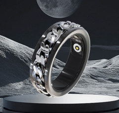 I000350 Smart Fitness Ring Rotating Sport Data Record Sleep Monitoring