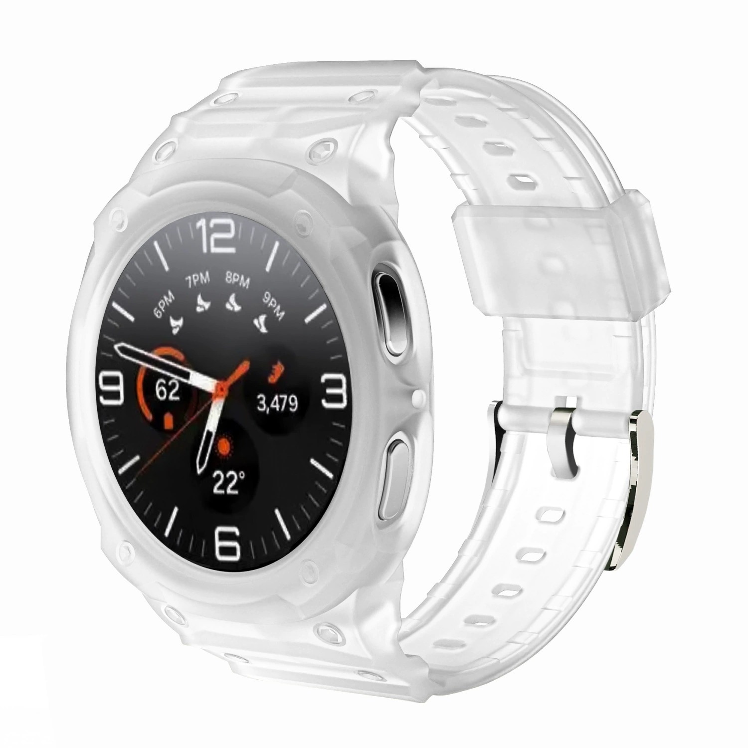 I000253 Watch Strap & Case Set TPU/2 in 1 All in One Design For Fashion Smart Watch 8 (40mm/44mm)