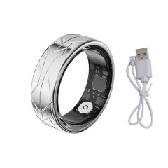 I000338  Smart Ring Waterproof Heart Rate Blood Oxygen Sleep Monitoring