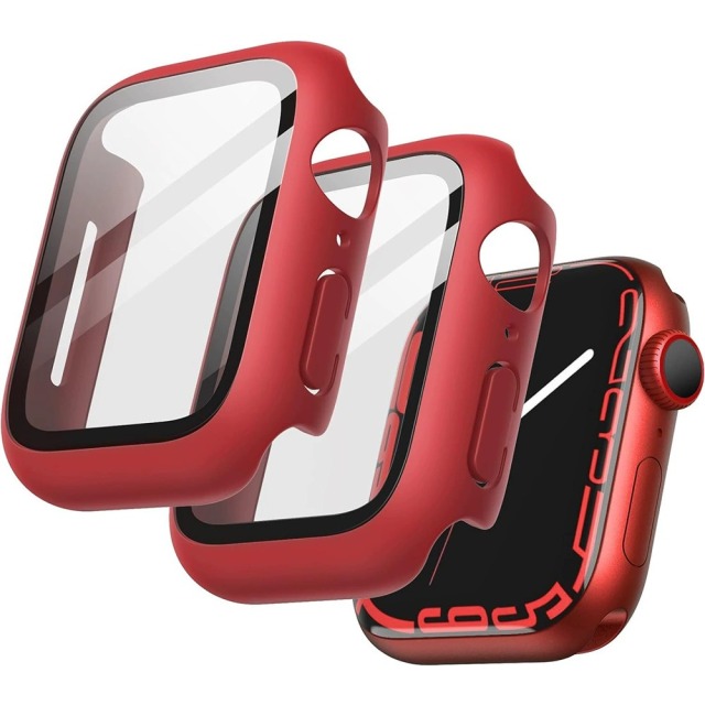 I000232 Smart Watch Case Waterproof Protective Cover Built-in Tempered Glass 40mm for SE/6/5/4