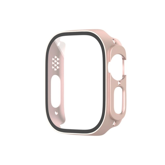 I000245 Watch Protective Case Rose Gold/Multi-Color Design For Watch Series 6/7 (41mm/45mm)
