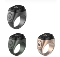 I000343 Iqibla Smart Zikr Ring Digital Tasbeeh Counter Electronic Tally
