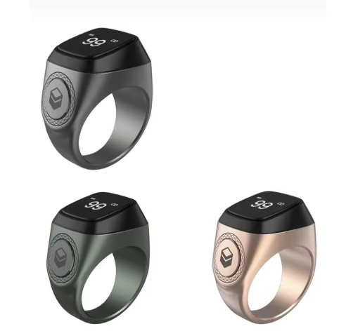 I000343 Iqibla Smart Zikr Ring Digital Tasbeeh Counter Electronic Tally