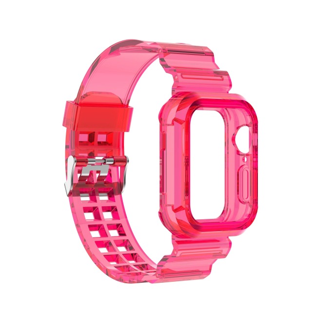 I000269 Watch Strap & Case Set Transparent TPU/Replacement Accessory For Watch 8 Ultra (40mm/42mm)