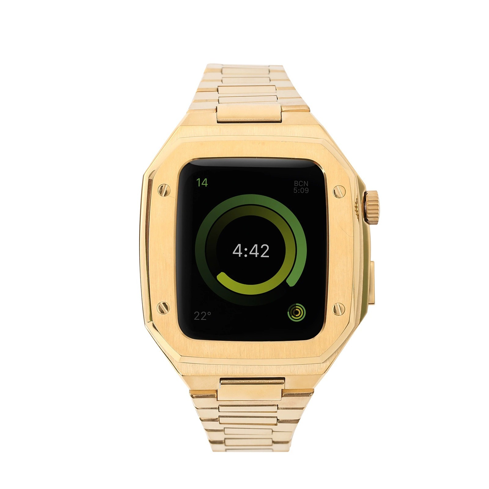 I000273 Watch Case Stainless Steel/Luxury Design For Smart Fashion Watch 9 (44mm/45mm)