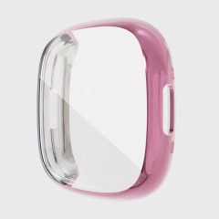 I000281 Watch Protective Case Soft TPU/Electroplating Shiny/Full Screen Protector/Bumper Design For Fitbit Versa 4/3/2
