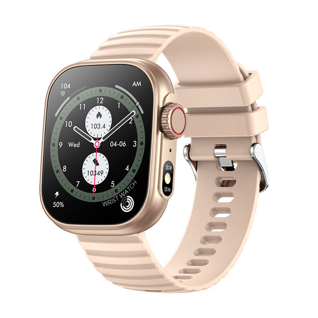 I000100 Smart Watch Touchable Waterproof BT Call Health Tracker Long Battery Life