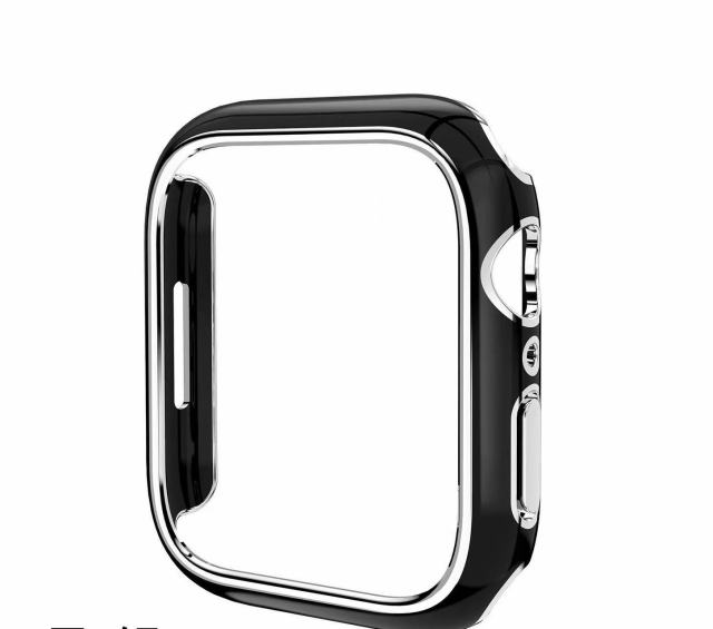 I000264 Watch Protective Case PC Glass Hard Frame Bumper Protection For Fashion Smart Watch 11/10/9/8 (49mm/46mm/42mm/41mm/45mm/40mm)