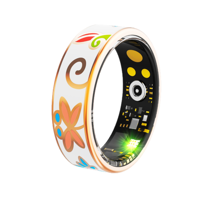 I000329 Ladies Smart Ring Health Tracker Sleep Monitoring Waterproof
