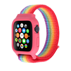 I000376 Apple Watch Replacement Band Hot Selling, Fitness Style, Mesh Nylon Material Apple Watch Series 5/6/7/8