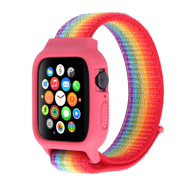 I000376 Apple Watch Replacement Band Hot Selling, Fitness Style, Mesh Nylon Material Apple Watch Series 5/6/7/8