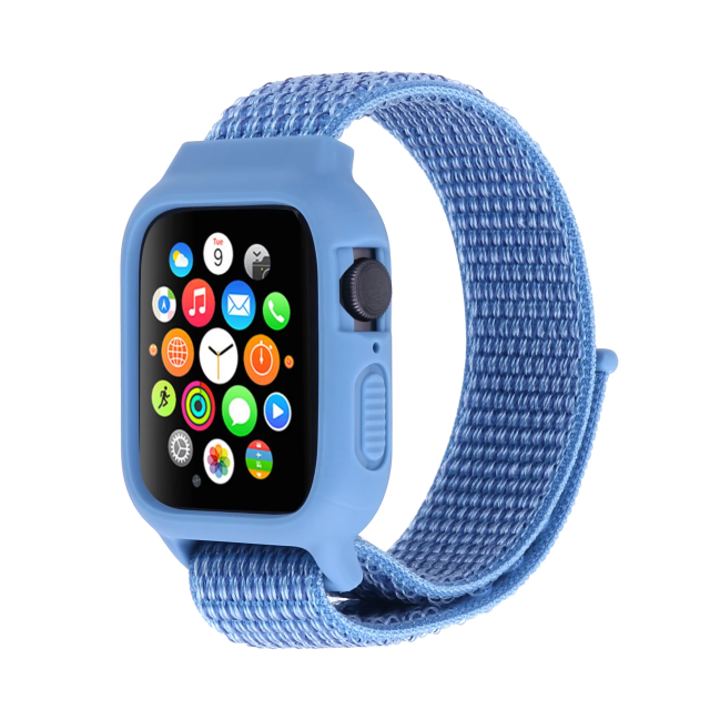 I000376 Apple Watch Replacement Band Hot Selling, Fitness Style, Mesh Nylon Material Apple Watch Series 5/6/7/8
