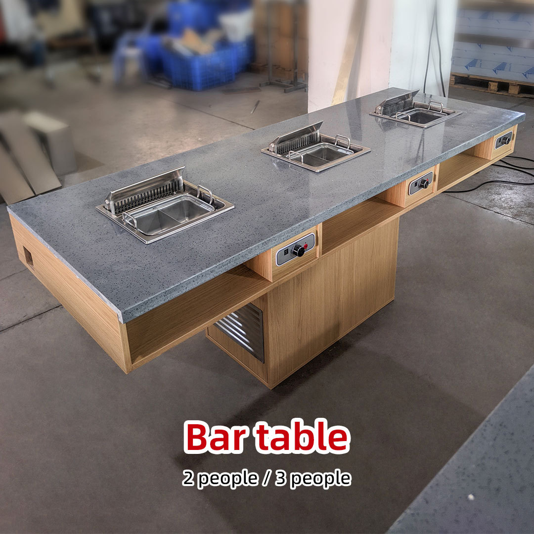 Smokeless Purifying Hotpot Table